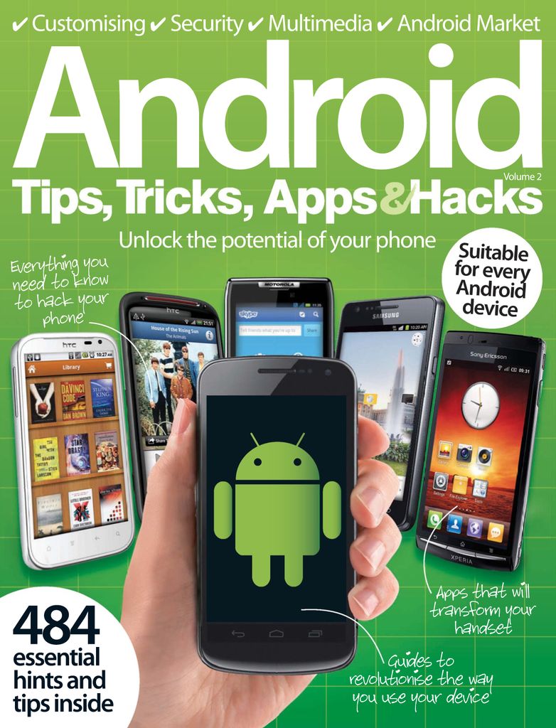 Android Tips, Tricks, Apps & Hacks Vol. 2 Magazine (Digital
