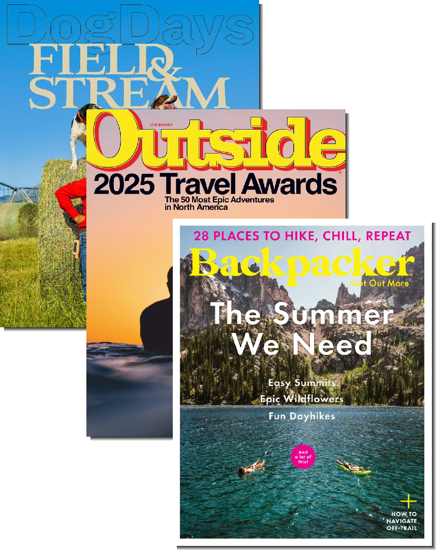 Outside, Backpacker & Field & Stream Bundle