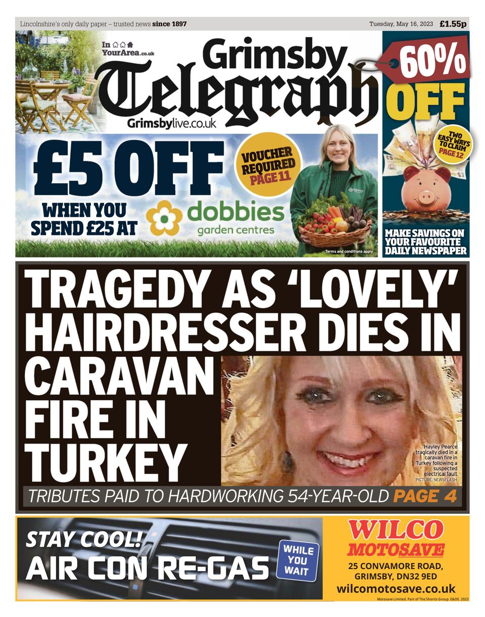 Grimsby Telegraph May 16, 2023 (Digital) - DiscountMags.com