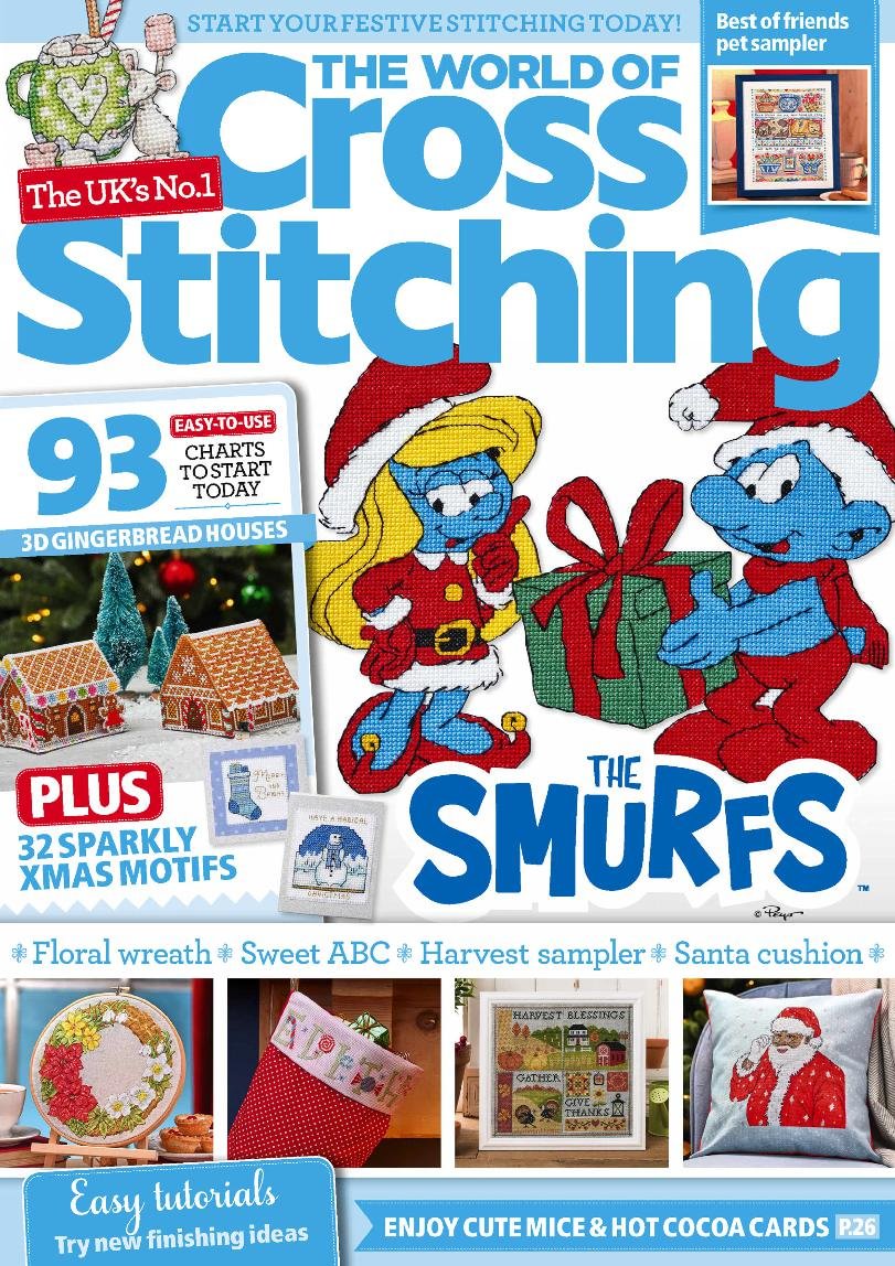 Lot of 3 UK Cross Stitch Gold Magazines & 1 TheWorld of Cross Stitching  Magazine