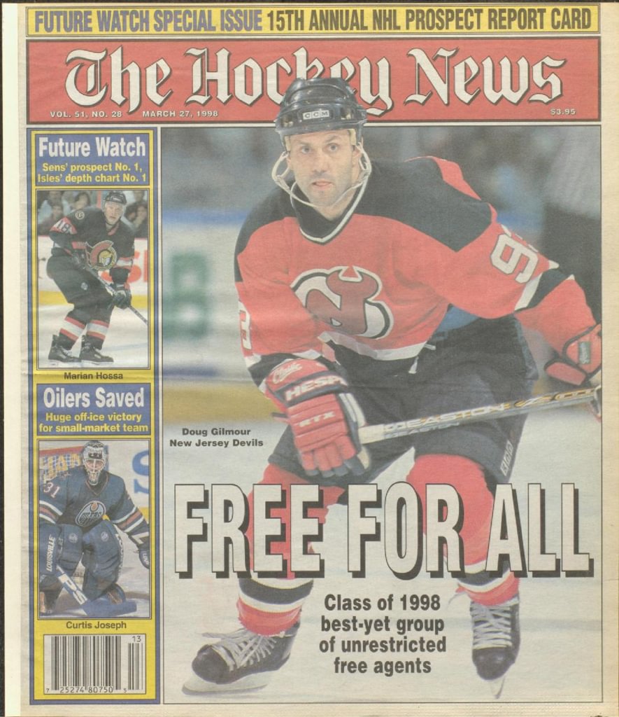 When Doug Gilmour got tired of Darius Kasparaitis, and hid for