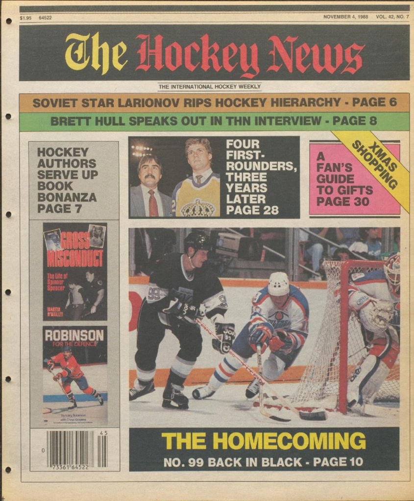 The Hockey News November 4, 1988 (Digital) image photo