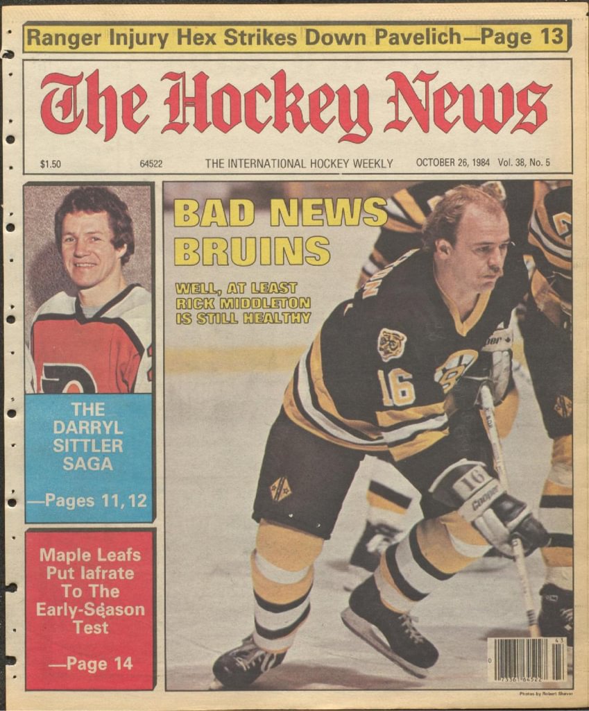 1984 HOCKEY News Yearbook EDMONTON Oilers WAYNE GRETZKY NHL NCAA Preview  OLYMPIC 