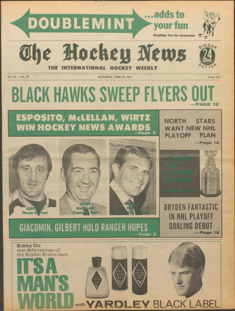 The Hockey News April 23, 1971 (Digital)
