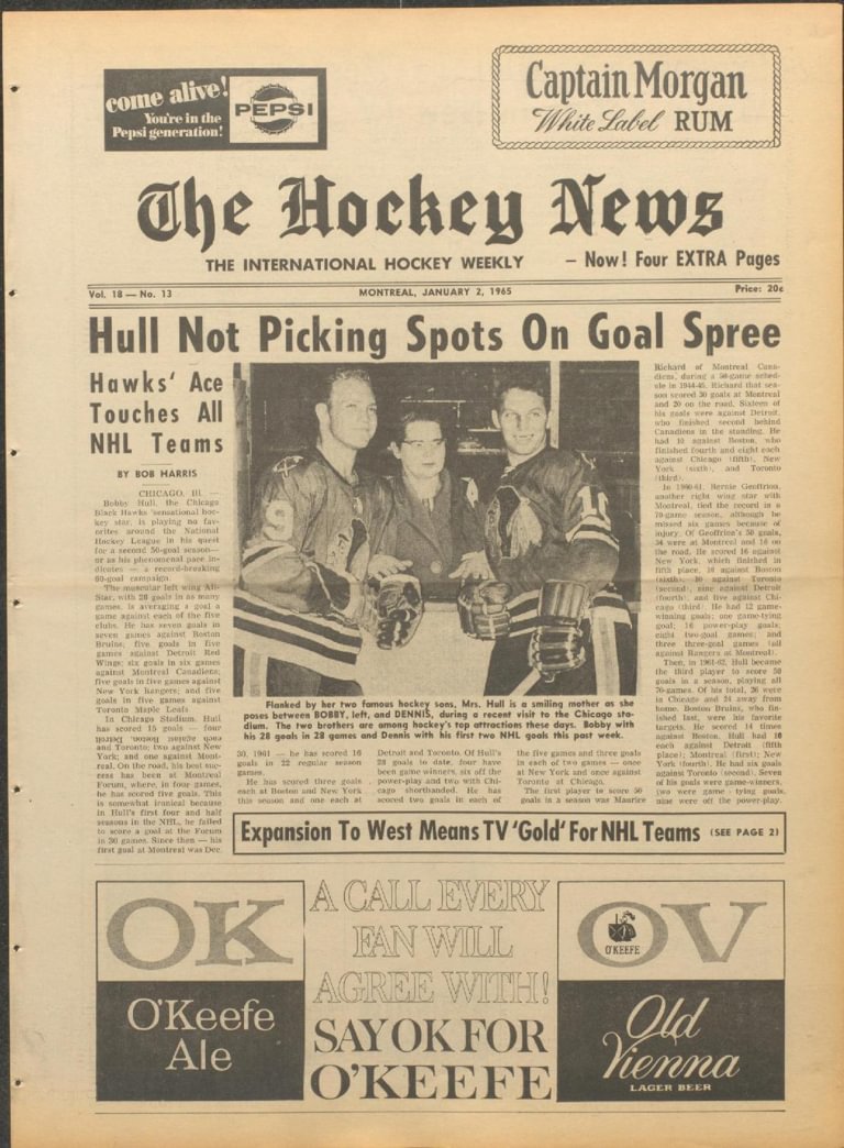 The Hockey News January 2, 1965 (Digital)