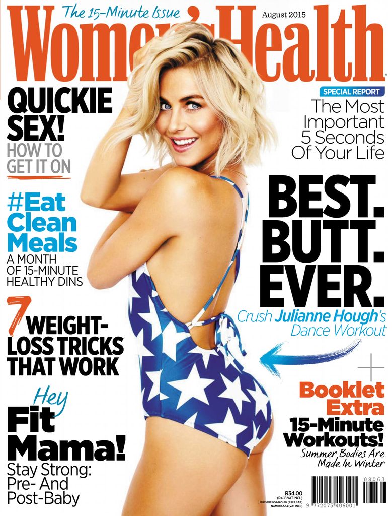 Womens Health South Africa August 2015 (Digital) image