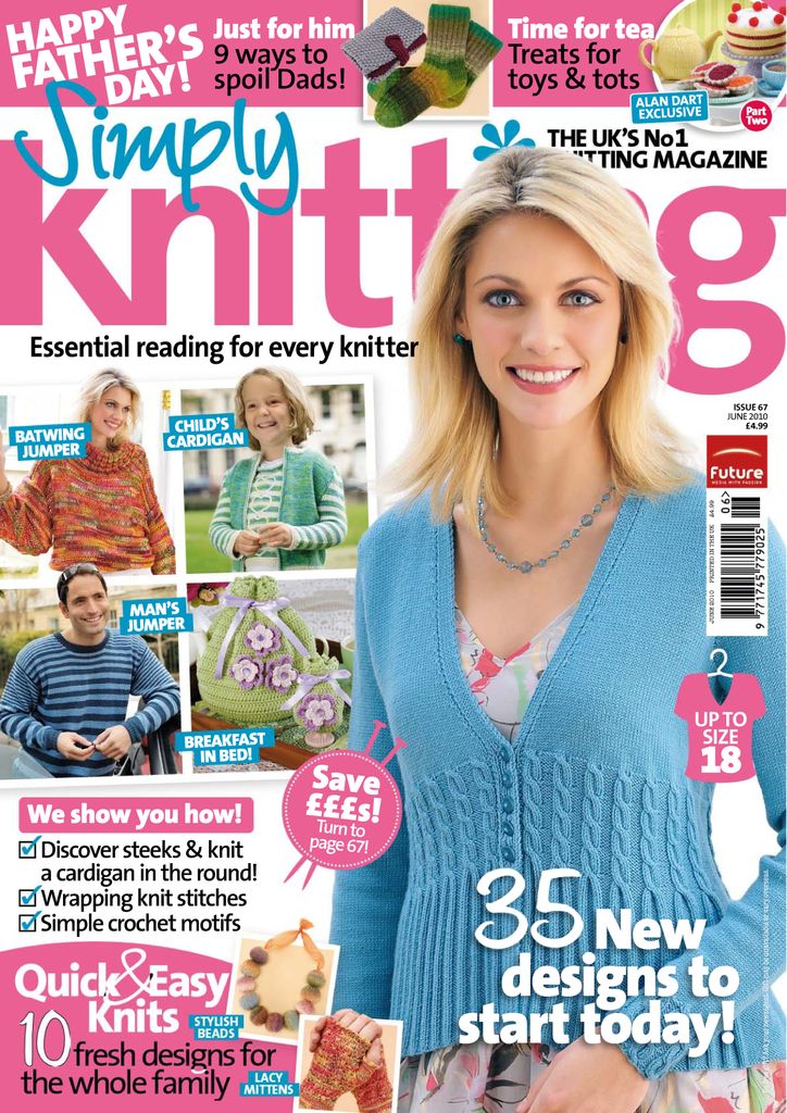 Simply Knitting Back Issue June 2010 Digital