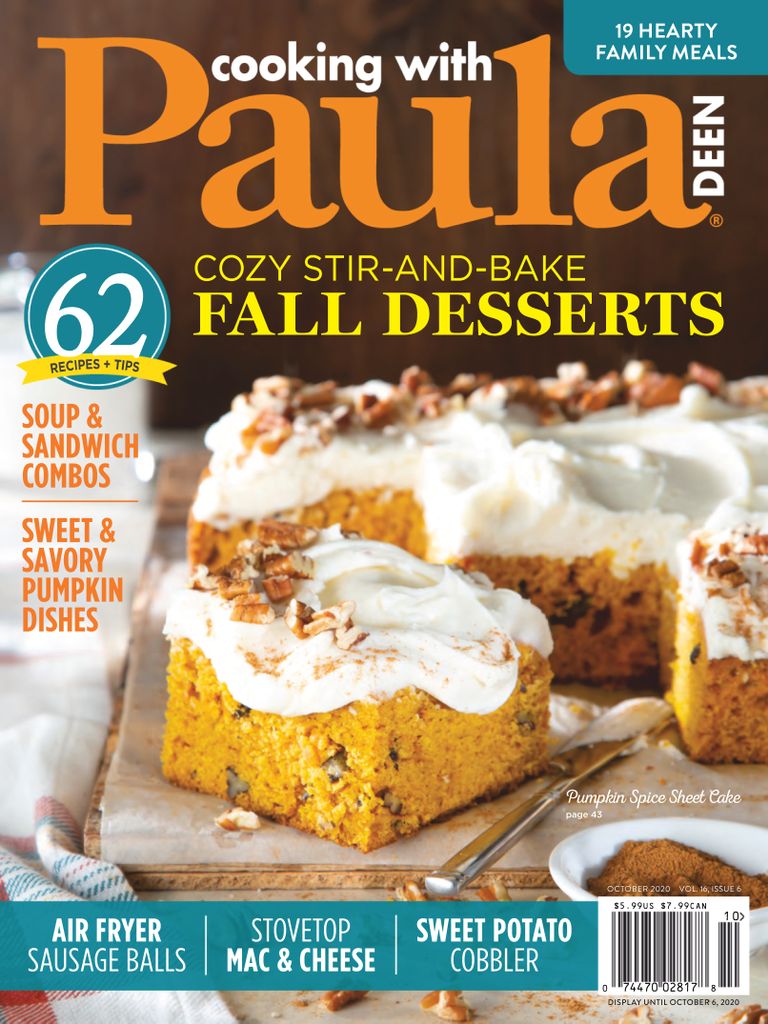 Cooking with Paula Deen October 2020 (Digital) - DiscountMags.com