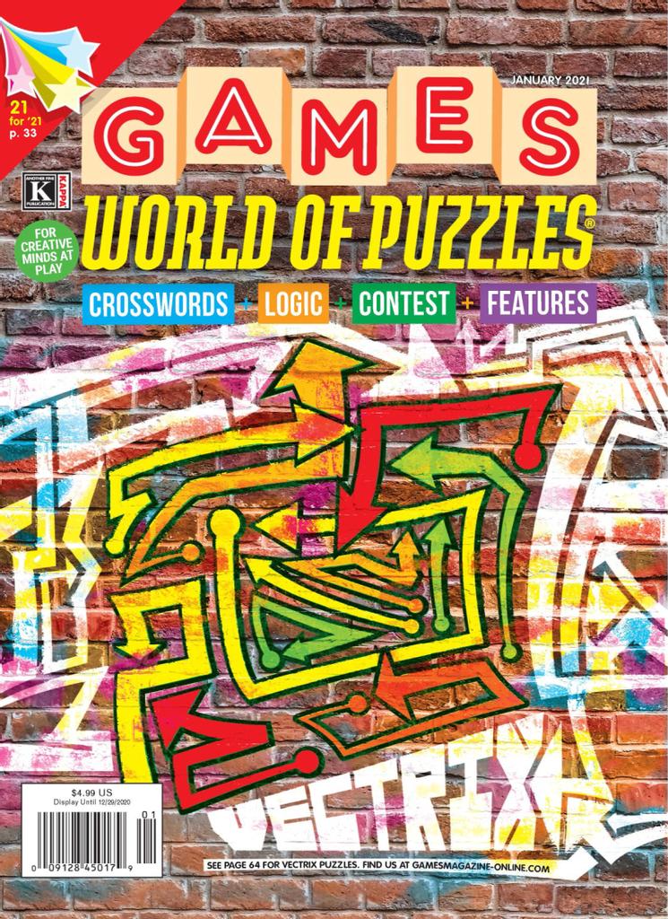 Puzzles　2021　Games　World　January　of　(Digital)
