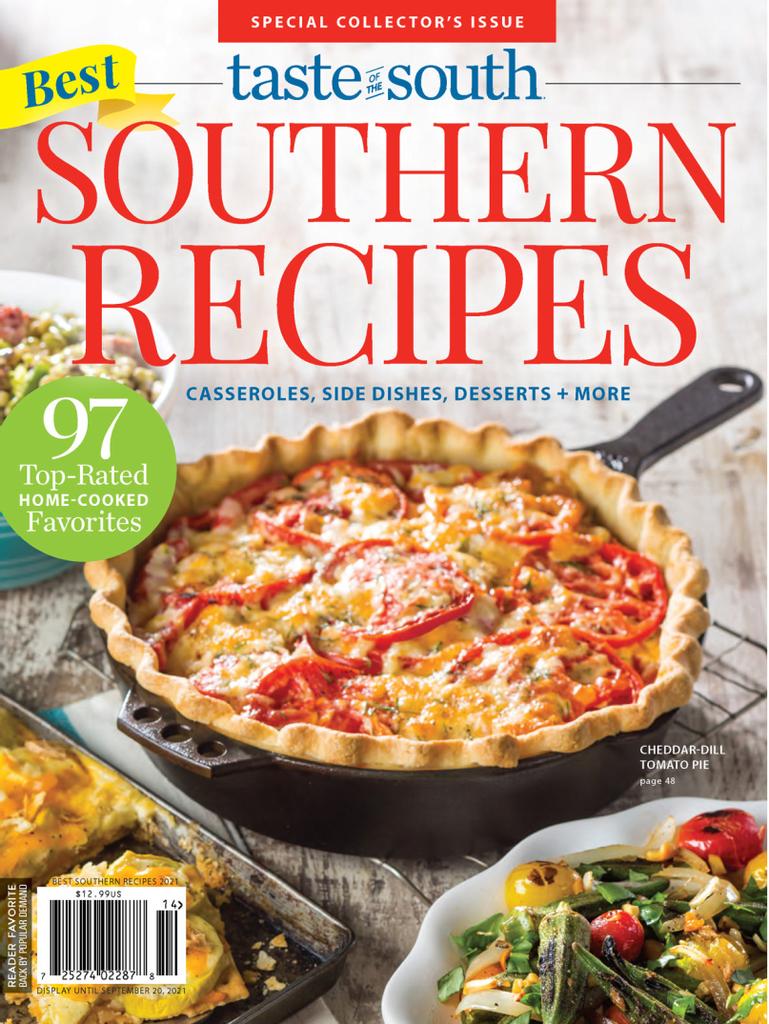 Taste of the South Best Southern Recipes 2021 (Digital) - DiscountMags.com