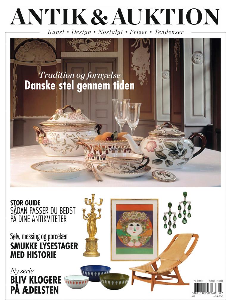 Antik & Auktion Denmark Back Nr. 7 2021 (Digital) DiscountMags.com