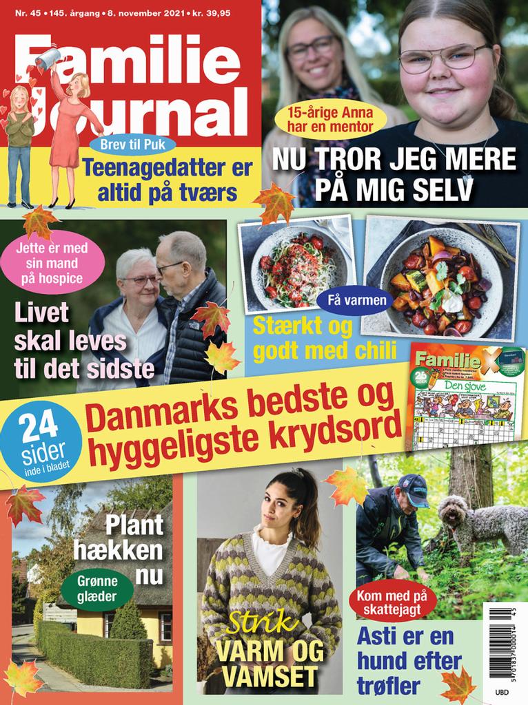 Familie Journal Back Issue Uge 45 2021 - DiscountMags.com