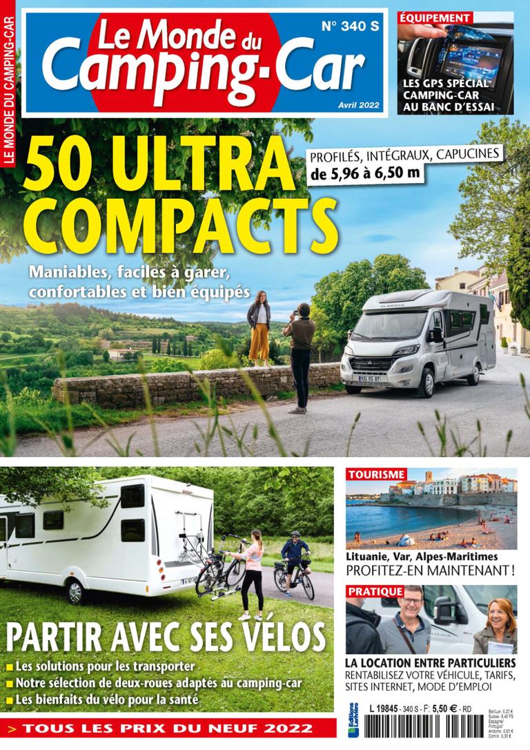 Le Monde Du Camping-car No. 340 (Digital) 