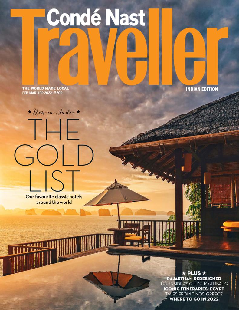 Condé Nast Traveller India February - March - April 2022 (Digital)
