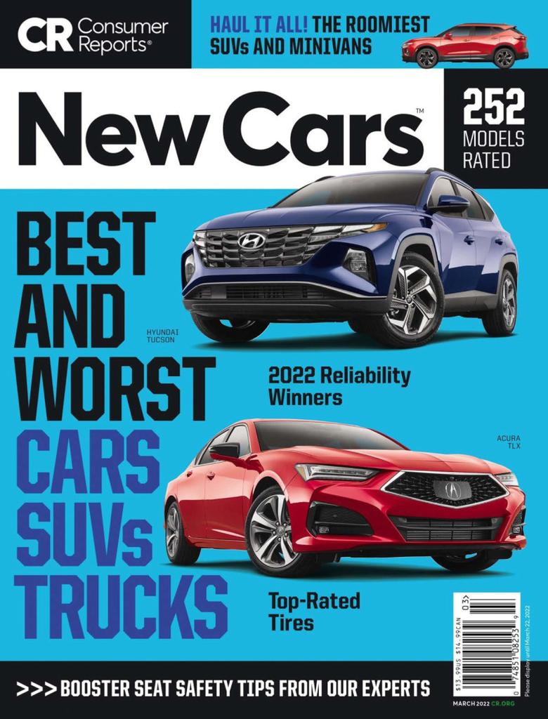 Consumer Reports New Cars Magazine (Digital)