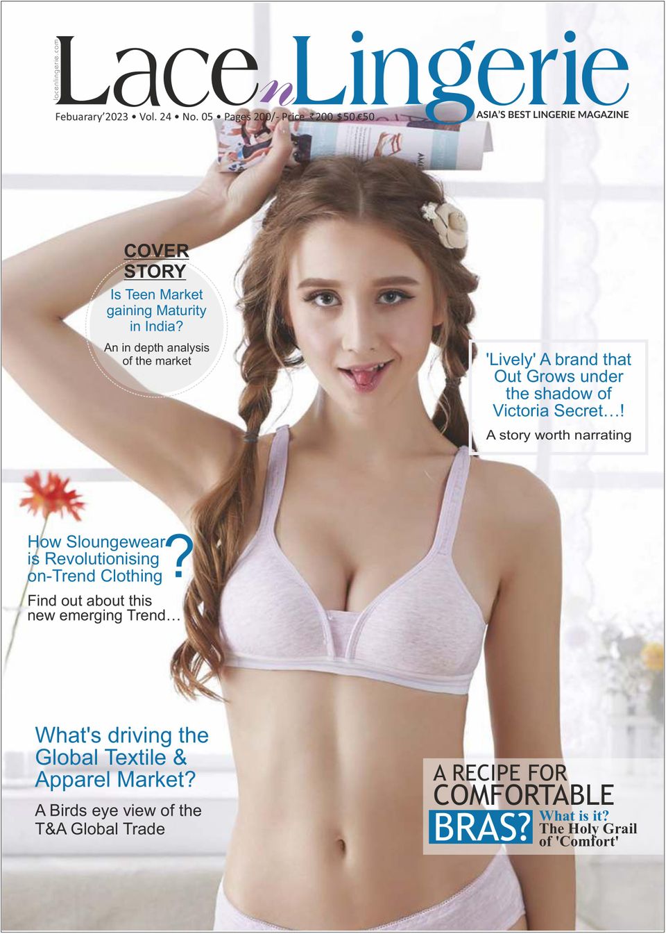 Lace N Lingerie Magazine Subscription (Digital)