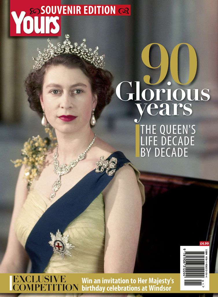 Gloria the year. The queen lives in a big
