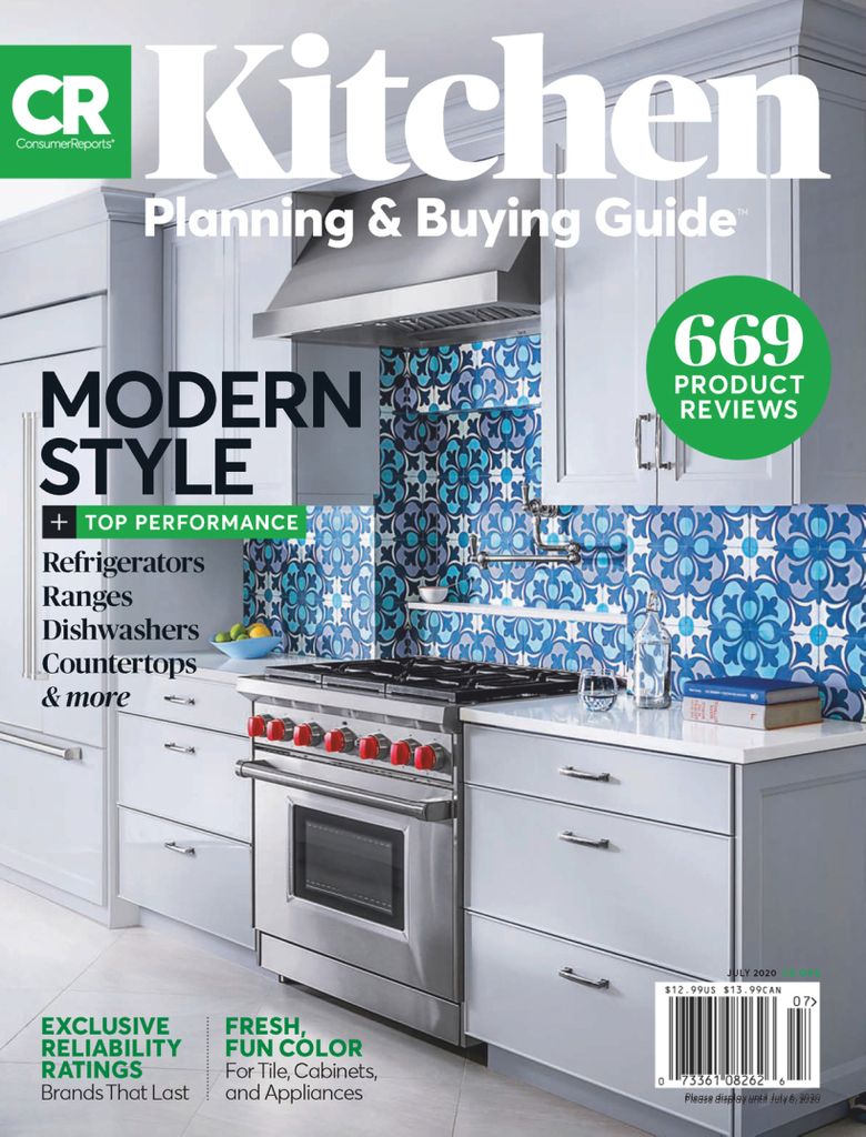 Consumer Reports Kitchen Planning And Buying Guide July 2020 Issue Digital Discountmagscom