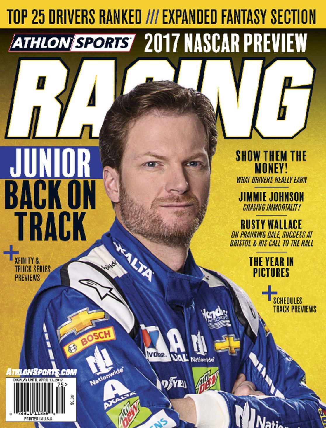 Athlon Sports Racing Nascar Preview Magazine Digital Subscription