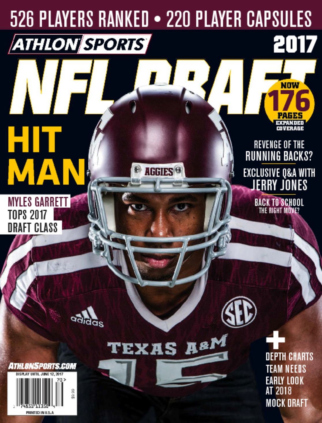 Athlon Sports NFL Draft Preview Magazine (Digital) Subscription