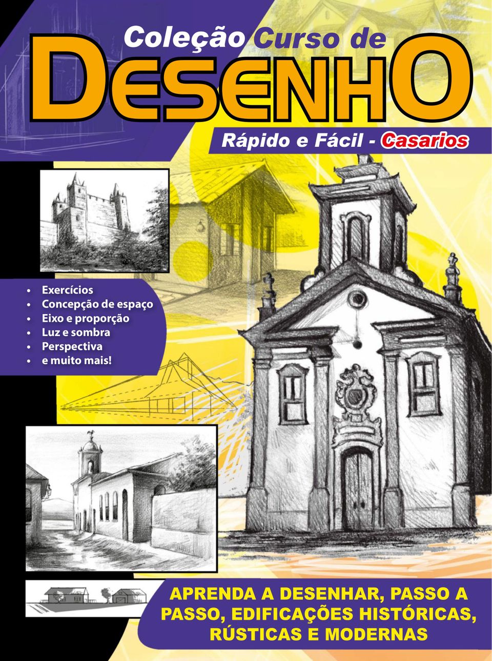 Coleção Curso de Desenho Rápido Magazine (Digital) 