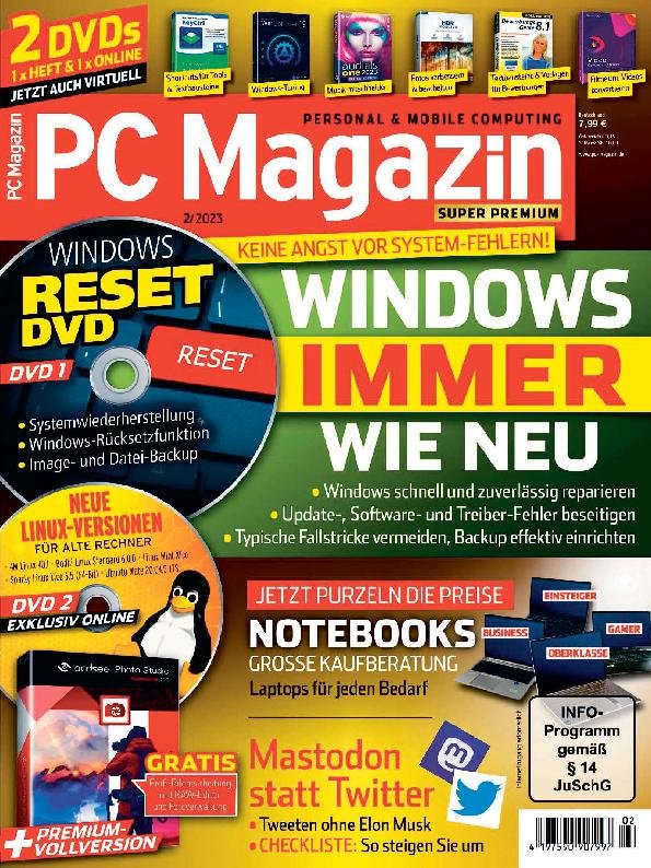 PC Magazin 02/2023 (Digital) 