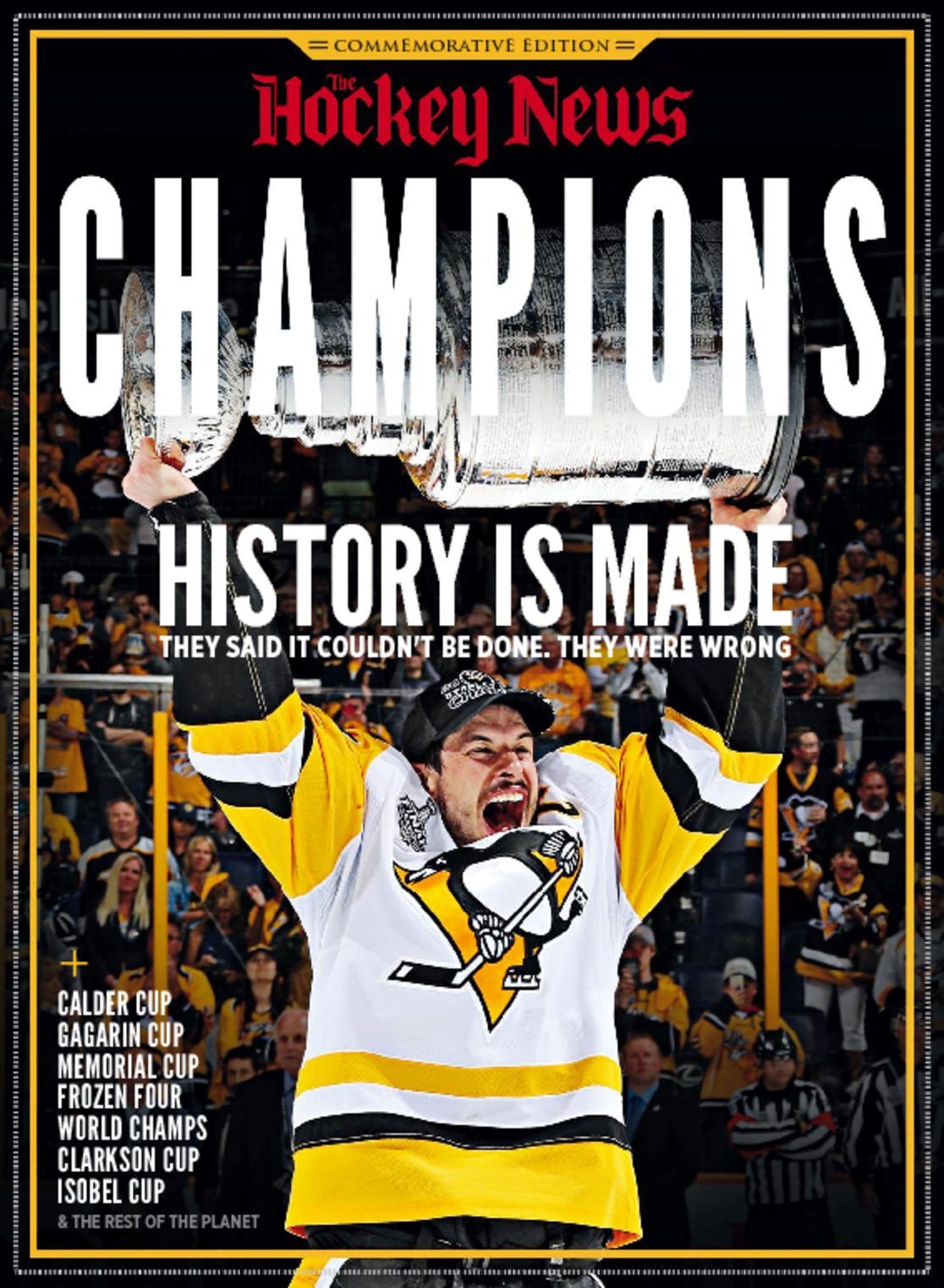 10367 The Hockey News Cover 2017 July 17 Issue 