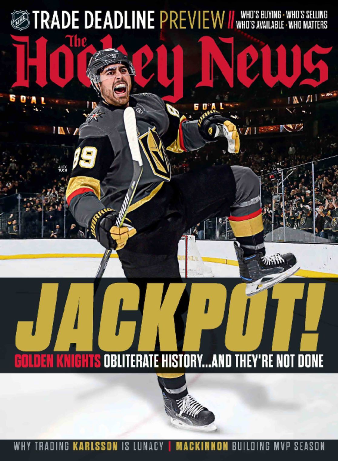 10367 The Hockey News Cover 2018 March 5 Issue 
