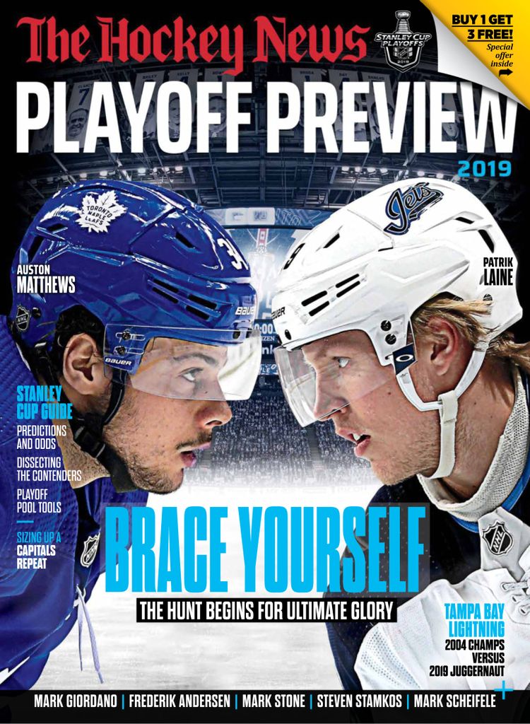 10367 The Hockey News Cover 2019 April 1 Issue 