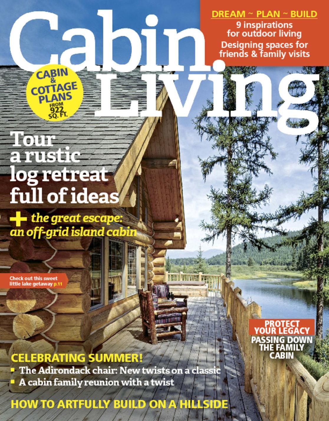  Cabin  Living  Magazine  DiscountMags com