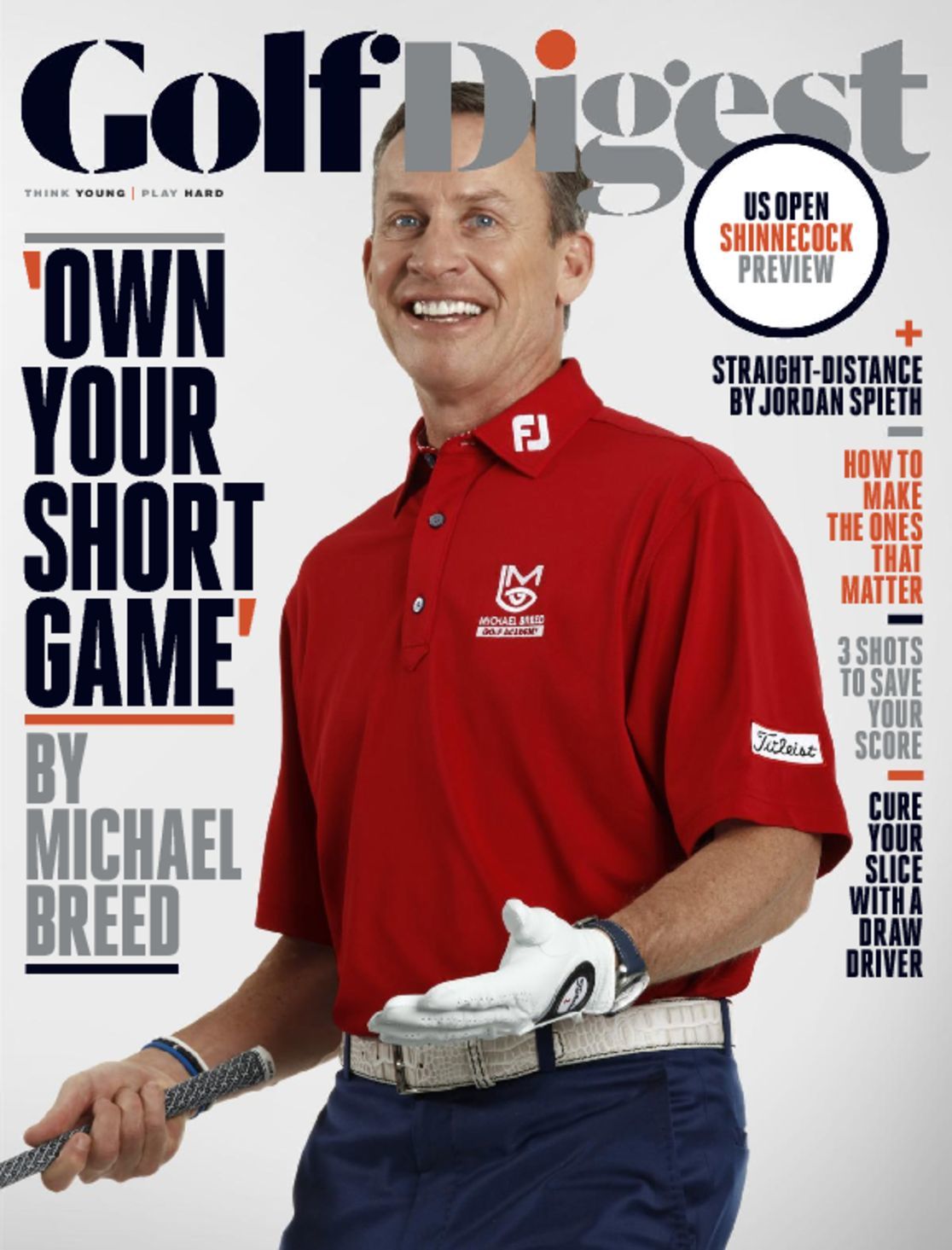 4732 Golf Digest Cover 2018 June 1 Issue 