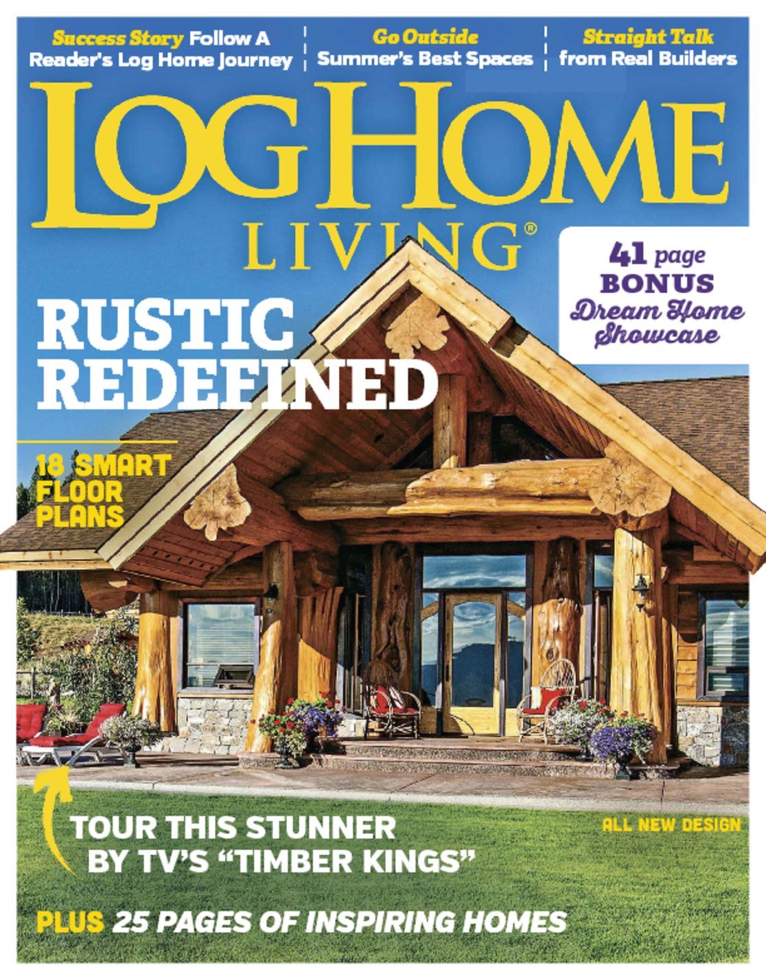  Log  Home Living  Magazine  Guide to Log  Homes 