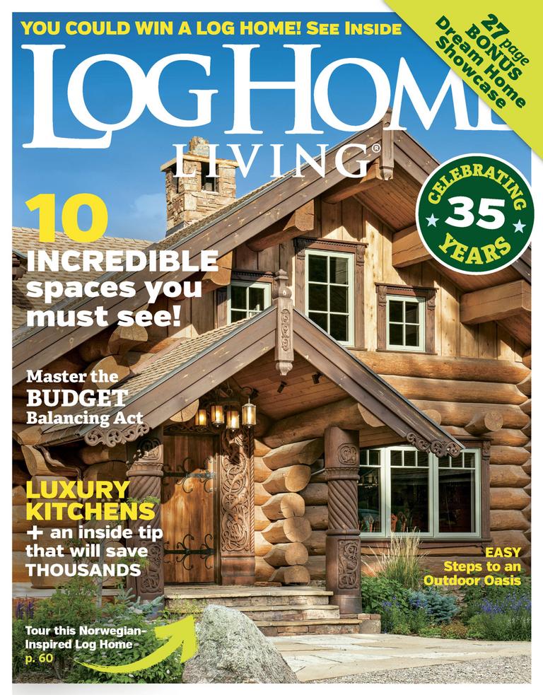  Log  Home Living  Magazine  Guide to Log  Homes 
