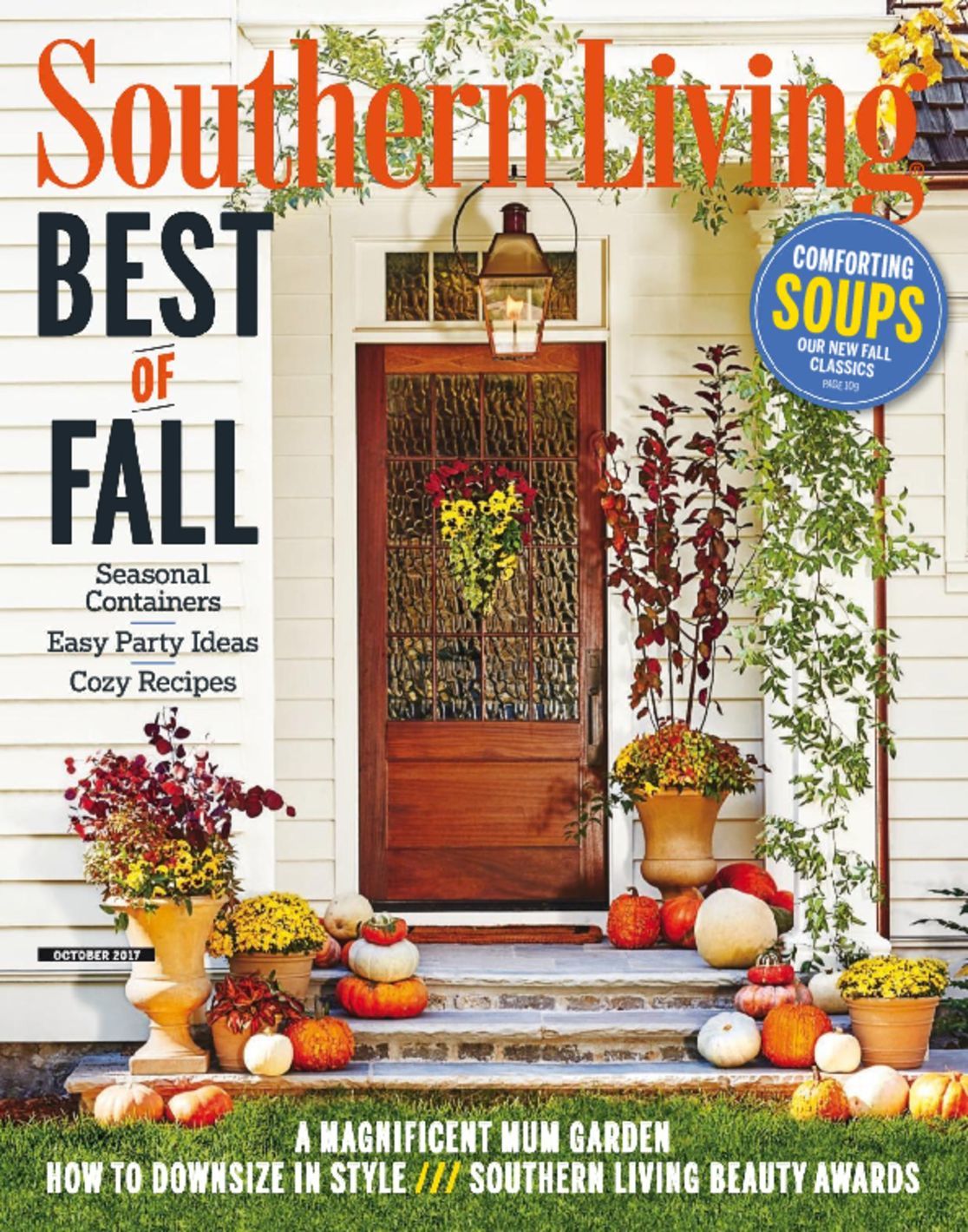 Southern Living Magazine A Touch of Southern Hospitality
