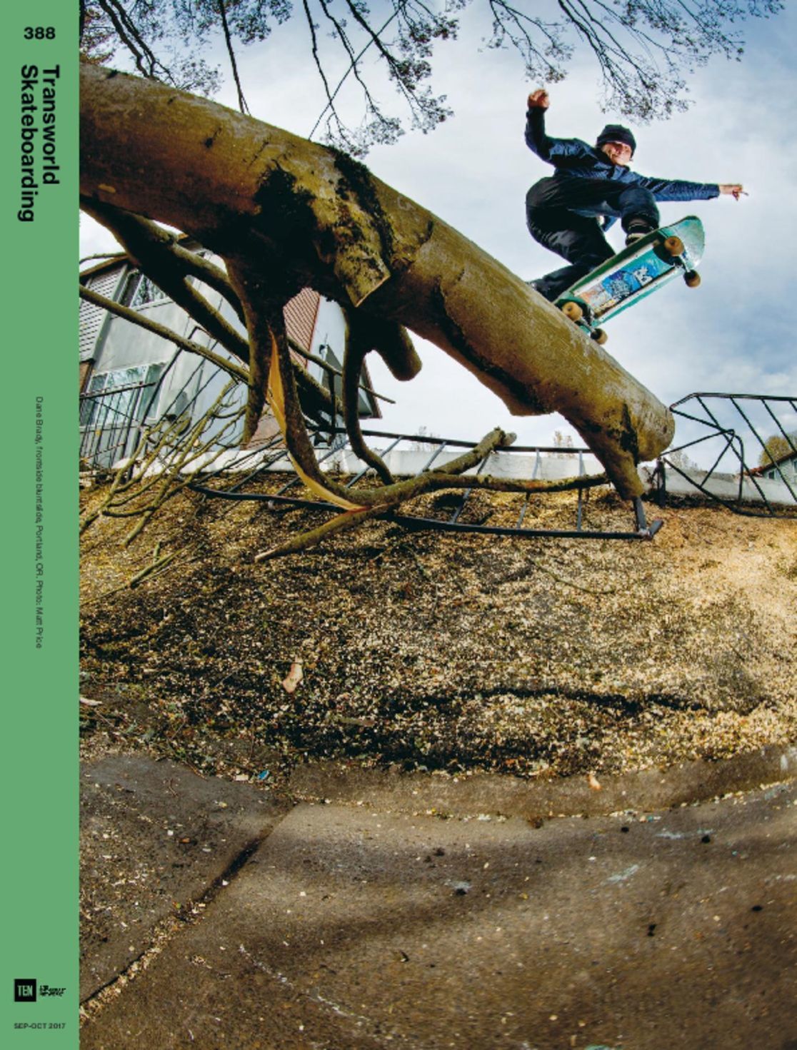 5613 Transworld Skateboarding Cover 2017 September 1 Issue 