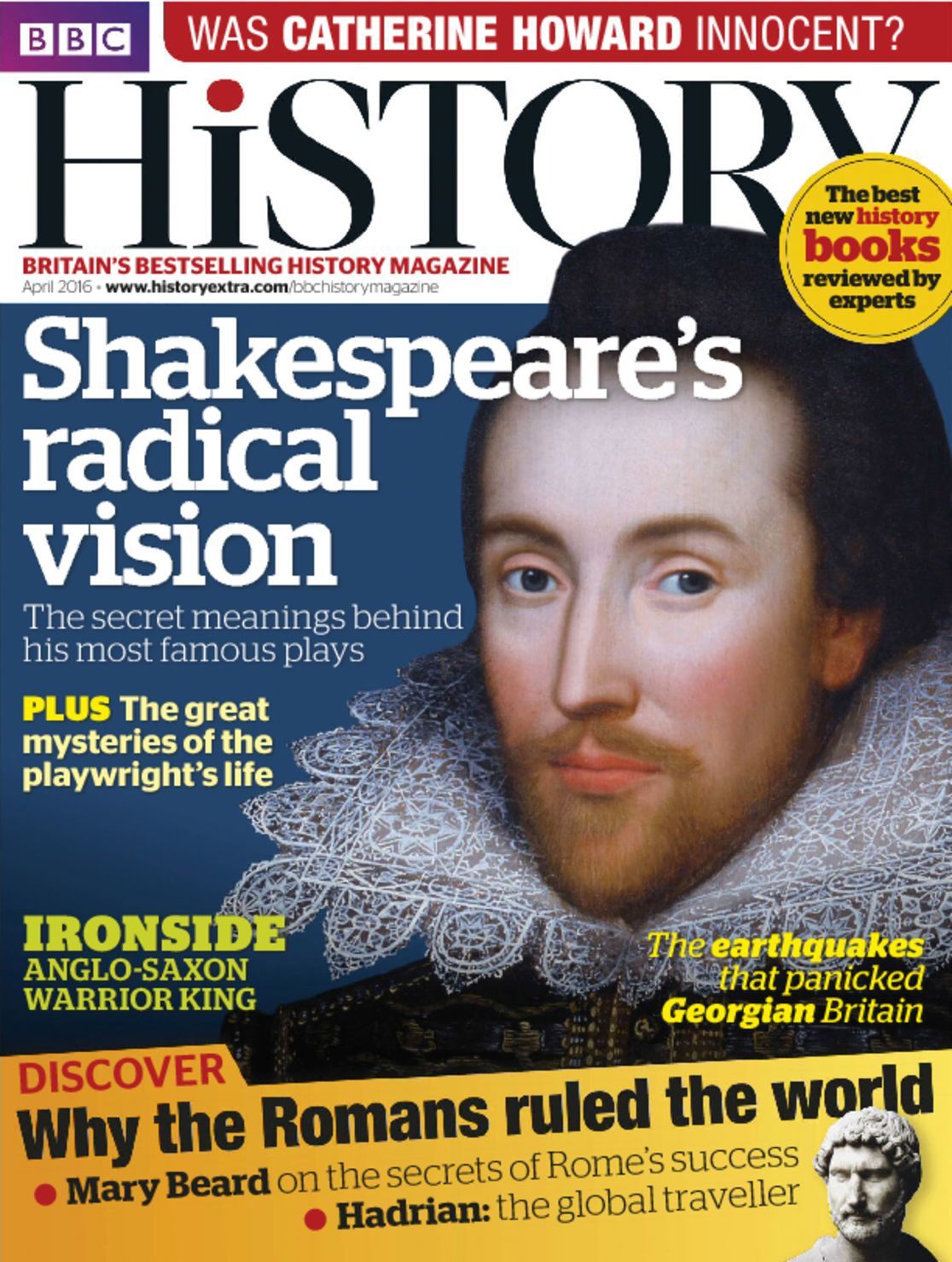 Bbc History. Журнал хистори. History Magazine. Шекспир радикал.