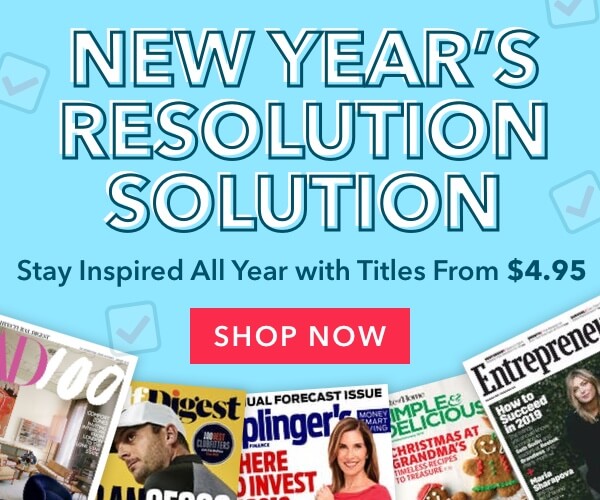 Magazines for Resolutions on Sale